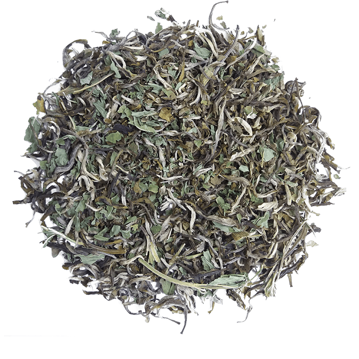 Бохэ Люй Ча - Зеленый Чай с Мятой